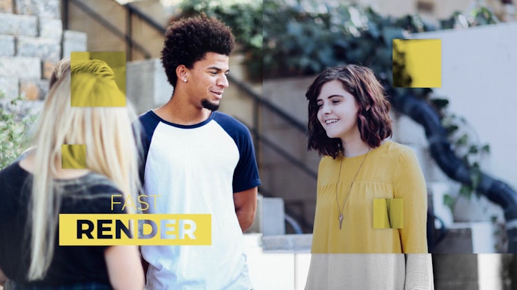 Clean Slideshow: Premiere Pro Templates
