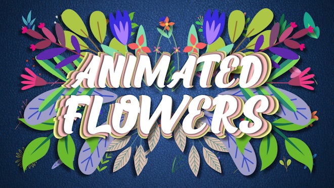 Animated Flowers - After Effects Templates | Motion Array