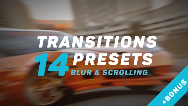 Transitions v.2: Premiere Pro Presets