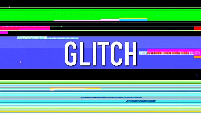 Glitch Background - Stock Motion Graphics