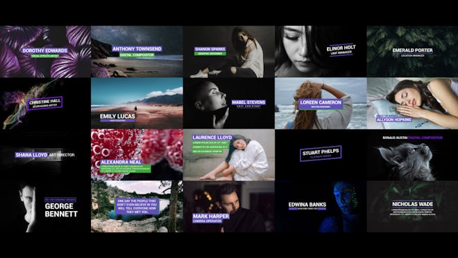 Lower Thirds: Motion Graphics Templates