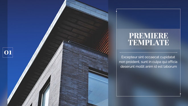 Corporate - Modern Presentation: Premiere Pro Templates
