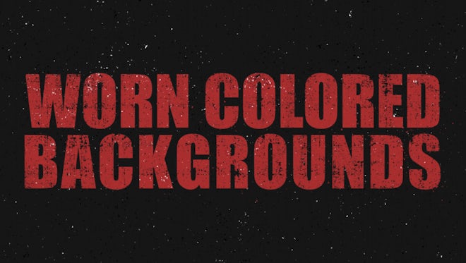 Worn Colored Backgrounds Pack: Stock Motion Graphics