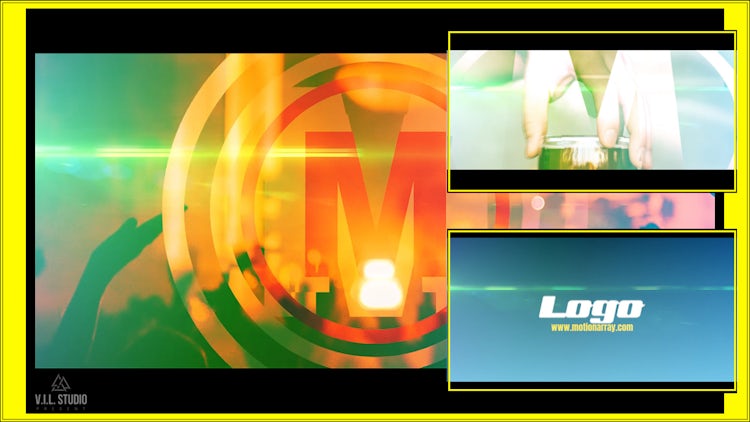 Trap Logo Slideshow: Premiere Pro Templates