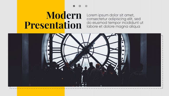 Modern Presentation - Clean Business: After Effects Templates