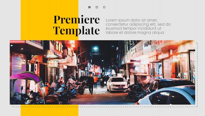 Modern Presentation - Premiere Business: Premiere Pro Templates