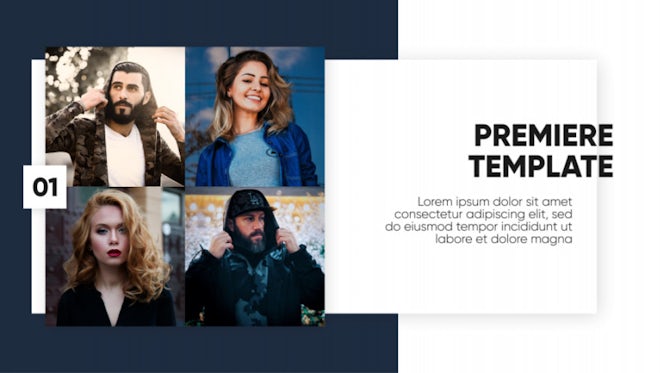 Corporate Premiere - Clean Presentation: Premiere Pro Templates