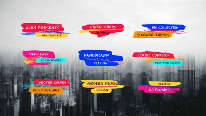 Funny Lower Thirds: Motion Graphics Templates