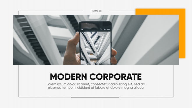 Modern Corporate - Clean Presentation: After Effects Templates