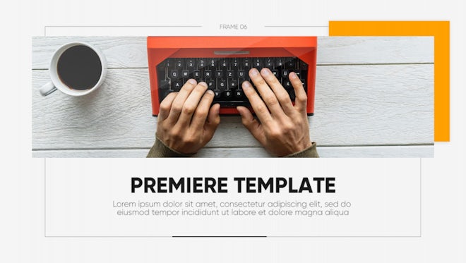 Corporate Premiere - Clean Presentation: Premiere Pro Templates