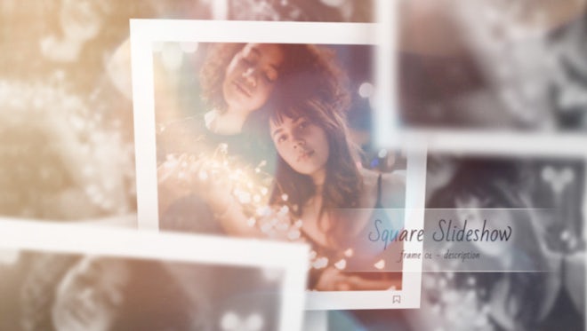 Lovely Slideshow - Square Instagram: After Effects Templates