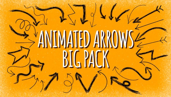 Animated Arrows Pack: Stock Motion Graphics