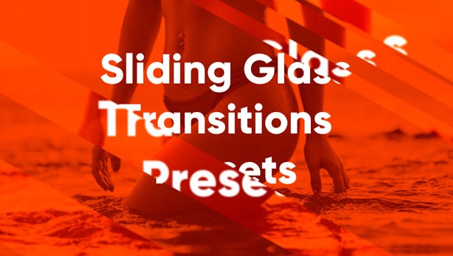 Sliding Glass Presets: Premiere Pro Presets