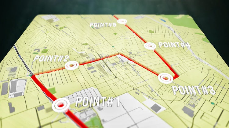 3D Map - After Effects Templates | Motion Array
