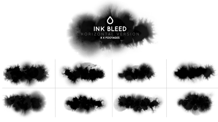 Ink Horizontal Bleed Pack: Stock Motion Graphics