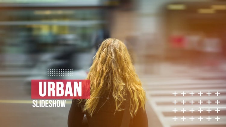 Modern Glitch Slideshow: After Effects Templates