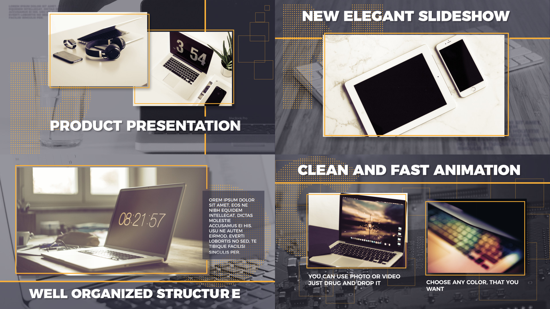 Corporate Slideshow Product Presentation After Effects Templates Motion Array