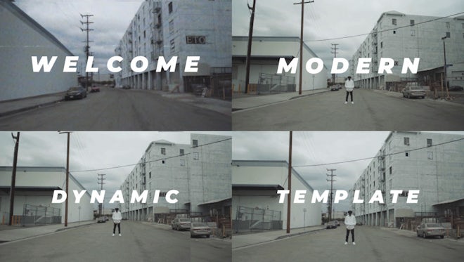 Modern Fast Promo: After Effects Templates