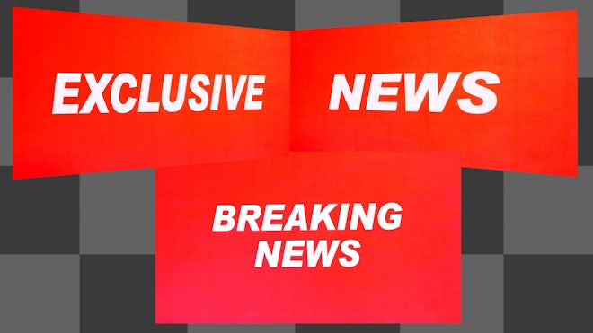 Breaking News Plate - Stock Motion Graphics | Motion Array