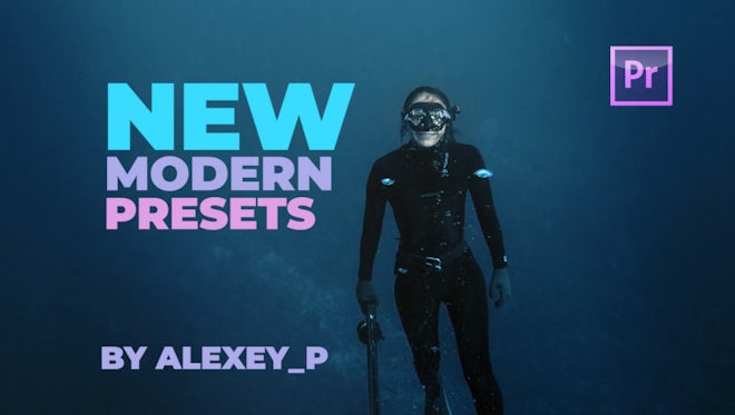 Modern Transitions Presets: Premiere Pro Presets