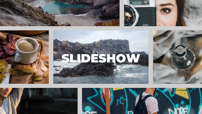 Media Opener Slideshow: Premiere Pro Templates