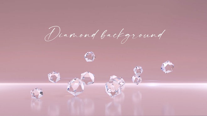 falling diamonds background