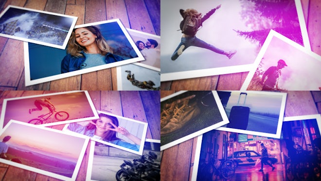 after effects vintage frame slideshow template free download