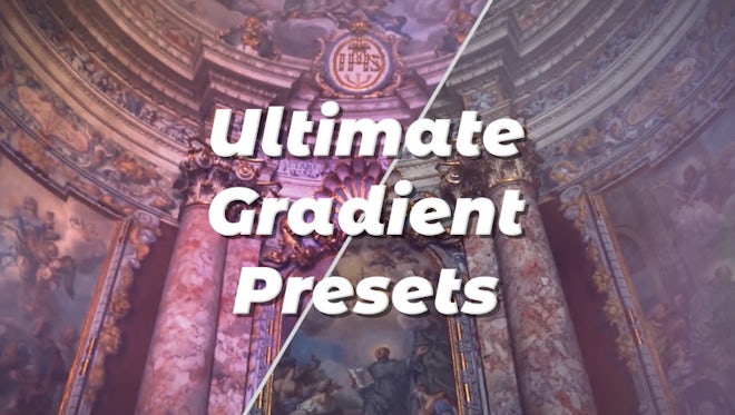 Ultimate Gradient Presets: Premiere Pro Presets