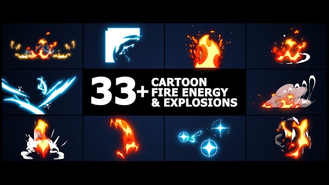 Cartoon Spark Effect Pack