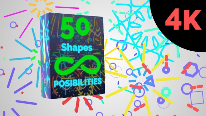 Shape BIG Pack 4K: Motion Graphics Templates