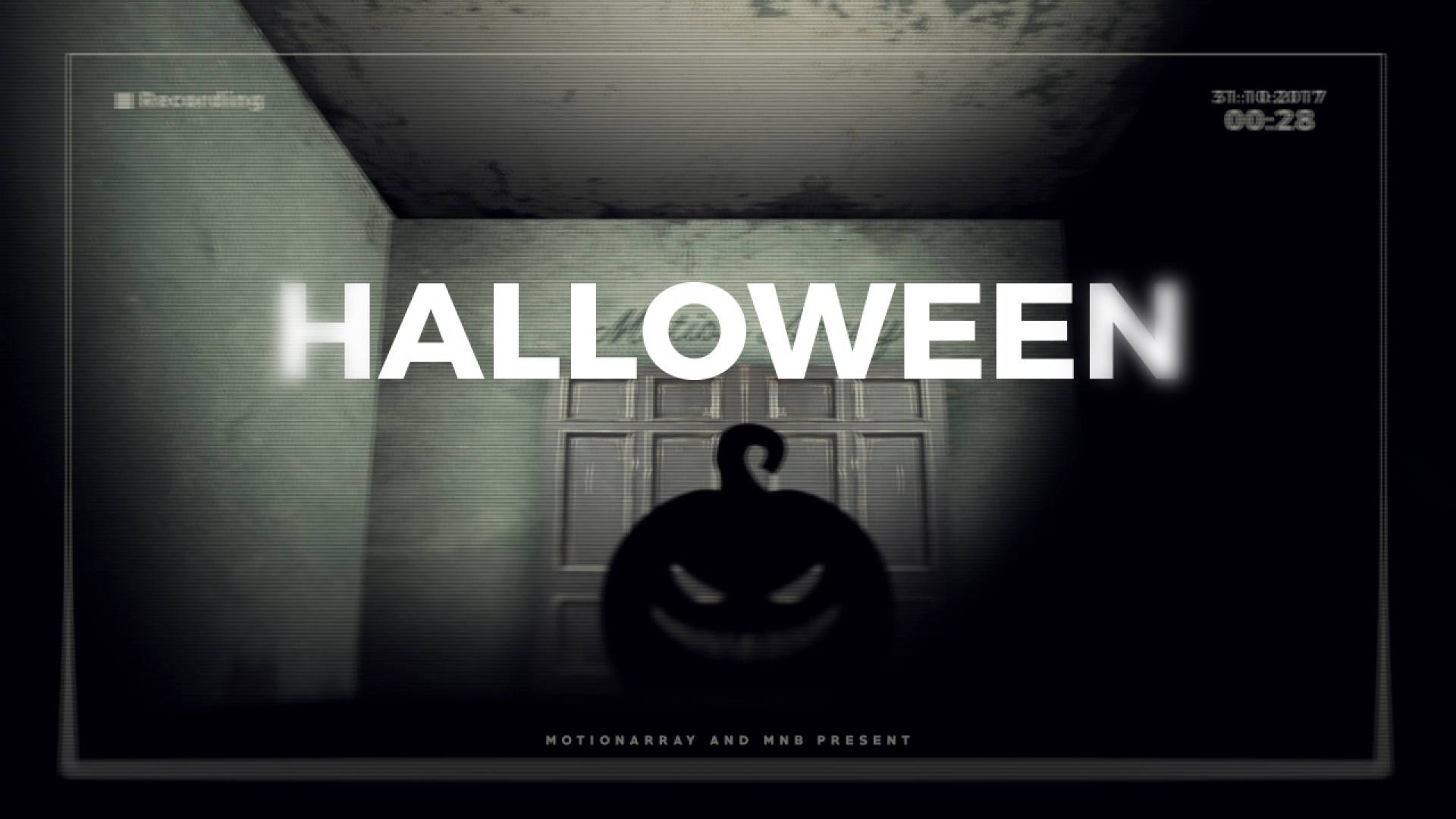 halloween after effects project