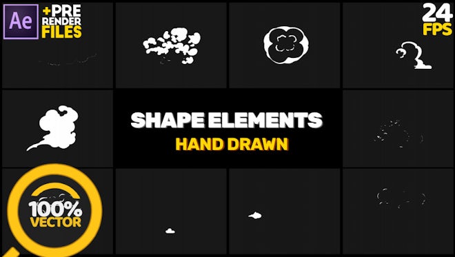 Smoke Elements Pack: After Effects Templates
