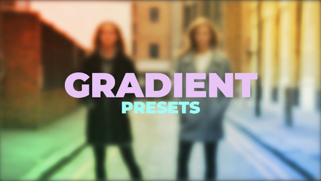 Gradient Presets: Premiere Pro Presets