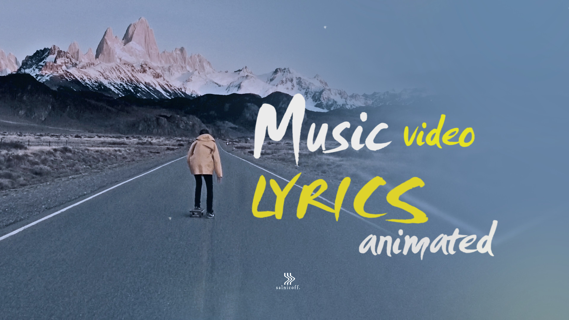 Adobe Premiere Lyric Video Template