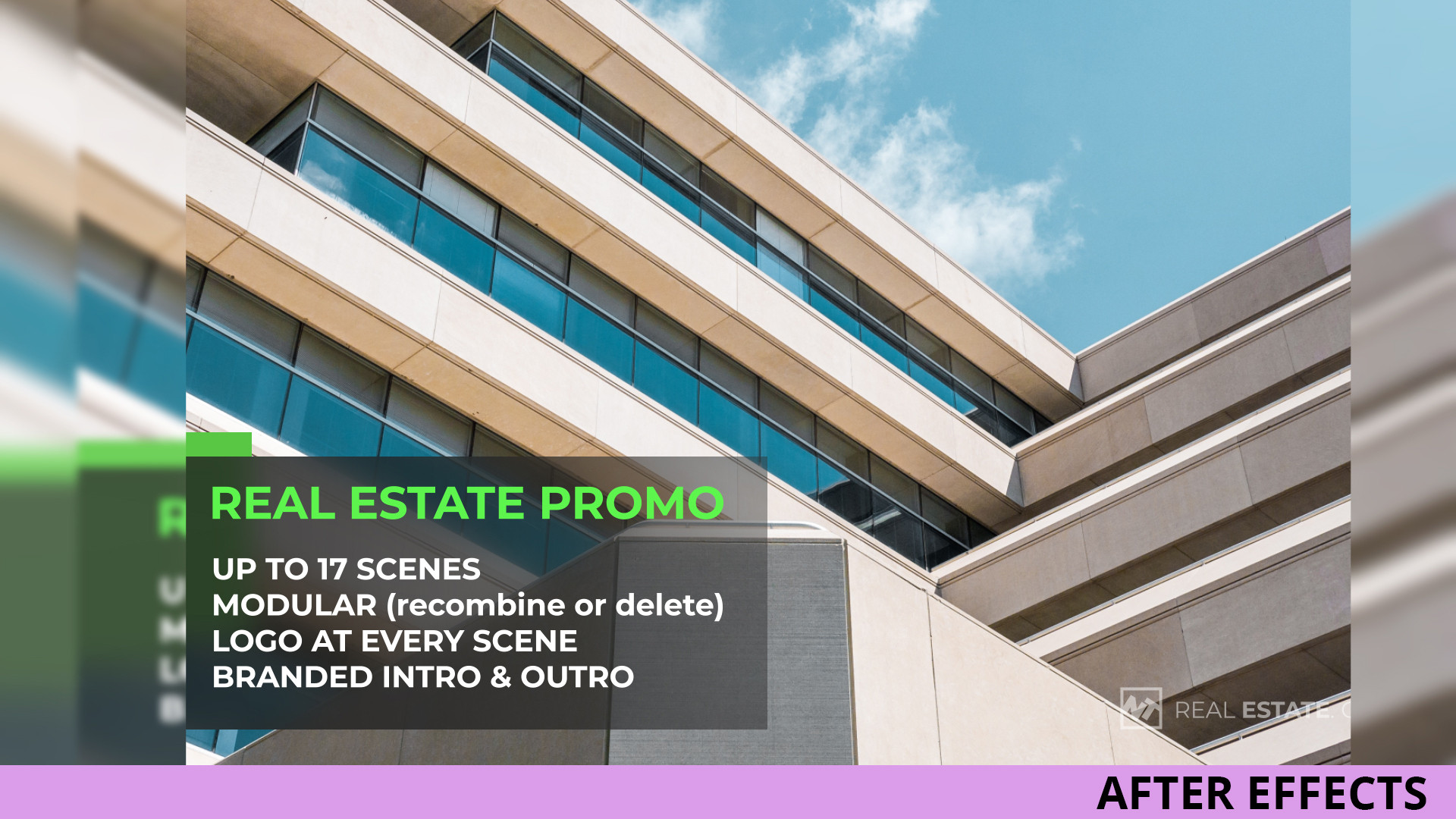download real estate after effects templates