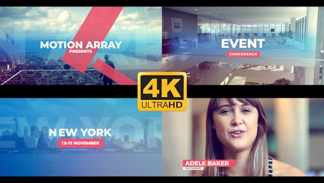 Event Promo: After Effects Templates