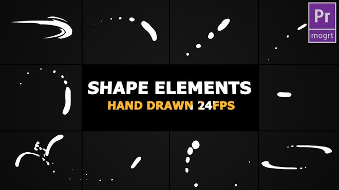 Shape and Motion Animated Elements Pack