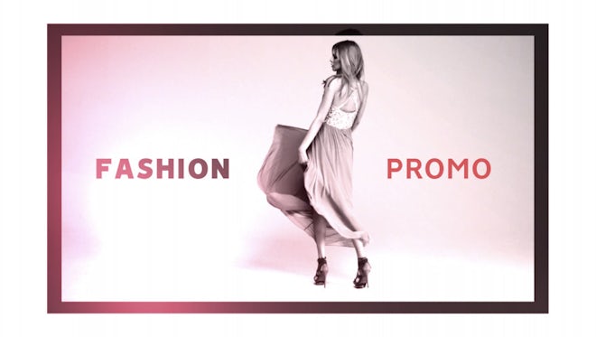 fashion promo after effects template download
