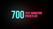 700 Text Animation Presets Kit After Effects Presets Motion Array