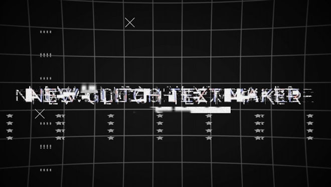 Glitch Maker: Motion Graphics Templates
