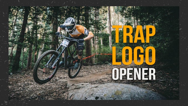 Trap Logo Opener: Premiere Pro Templates