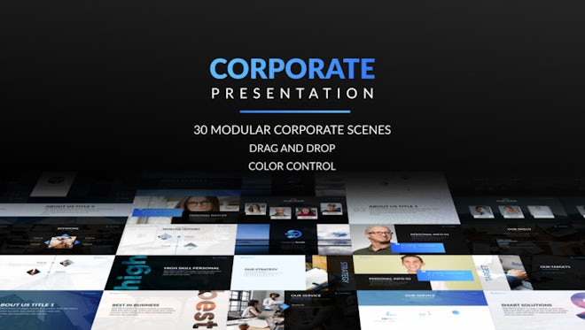 Corporate Presentation: After Effects Templates