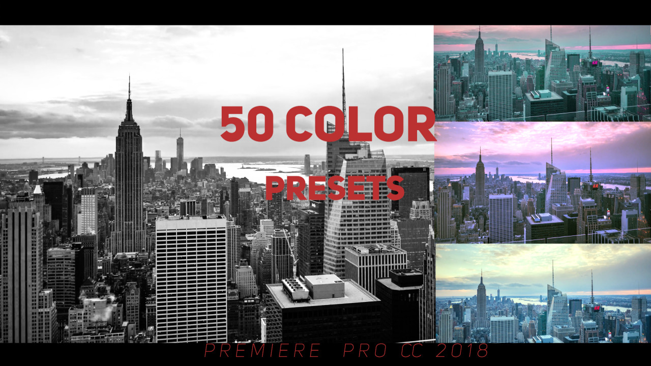 color preset for premiere pro