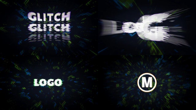 Glitch Logo: After Effects Templates