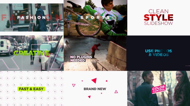 Dynamic Slideshow: After Effects Templates