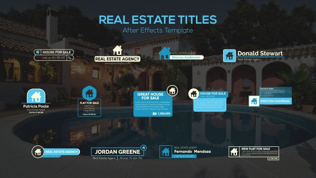 Real Estate Titles: After Effects Templates