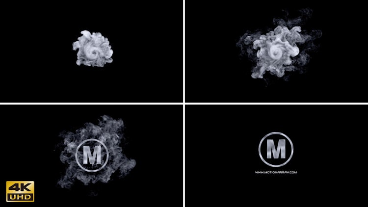 Smoke Vortex Logo: After Effects Templates