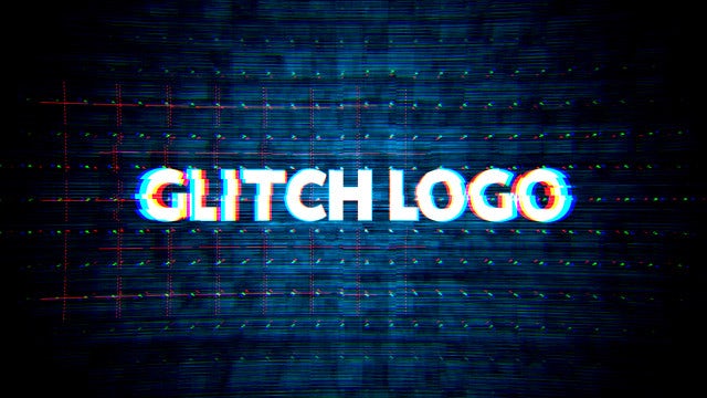 Glitch Title: Motion Graphics Templates