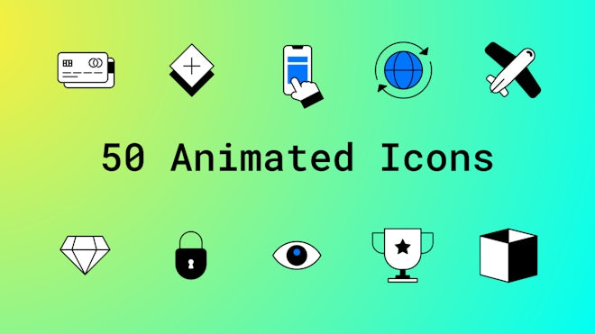 120 Flat Animated Vector Icons - After Effects Templates | Motion Array