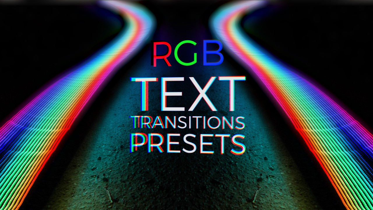 text transition premiere pro preset